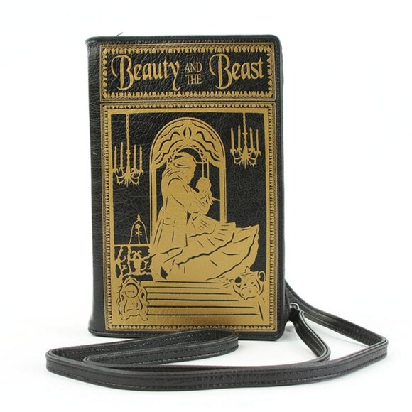 Beauty and the Beast Book Cover Crossoby Purse - Book Lover Gifts - Picture 1 of 8